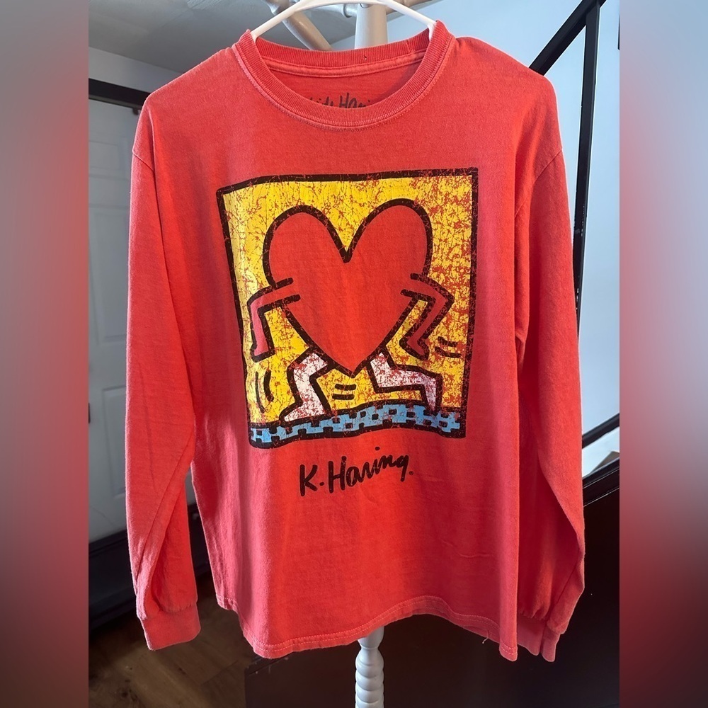Keith Haring  Ripple Heart Shirt - Picture 3 of 5